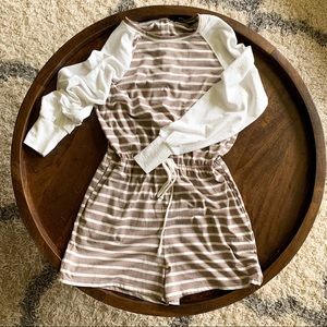 Doe & Rae NWOT long-sleeve romper